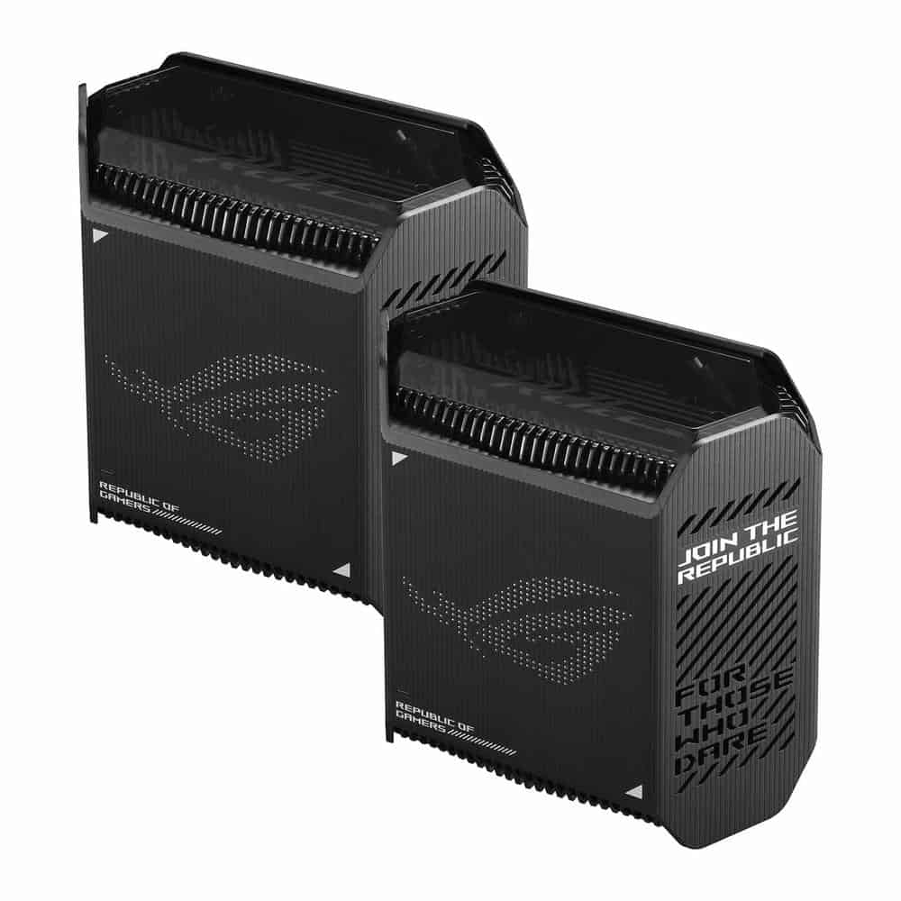 (image for) ASUS ROG Rapture Tri-Band GT6 AiMesh Ready Black Gaming Router - 2 Pack